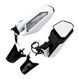 TCMT Turn Signal Integrated Rear View Side Mirrors Fit For Honda Goldwing GL 1800 2018-2022 - TCMT