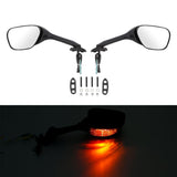 TCMT Rear View Mirrors Turn Signal For Suzuki GSXR600 GSXR750 2006-2015 GSXR1000 - TCMTMOTOR