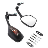 TCMT Rear View Mirrors Turn Signal For Suzuki GSXR600 GSXR750 2006-2015 GSXR1000 - TCMTMOTOR