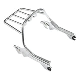 TCMT Two-Up Luggage Rack Fingertip Latches Fit For Harley Fat Boy FLFBS '18-'26