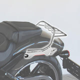TCMT Two-Up Luggage Rack Fingertip Latches Fit For Harley Fat Boy FLFBS '18-'24 - TCMT