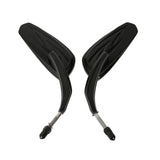 TCMT Universal 8mm Threaded Rear View Mirrors Fit For Harley Touring Road Electra Glide Softail Dyna - TCMT