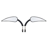 TCMT Universal 8mm Threaded Rear View Mirrors Fit For Harley Touring Road Electra Glide Softail Dyna