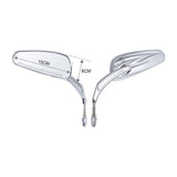 TCMT Universal 8mm Threaded Rear View Mirrors Fit For Harley Touring Road Electra Glide Softail Dyna - TCMT