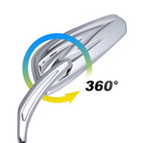 TCMT Universal 8mm Threaded Rear View Mirrors Fit For Harley Touring Road Electra Glide Softail Dyna - TCMT
