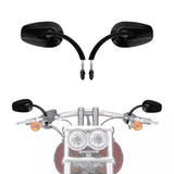 TCMT Universal 8mm Threaded Rear View Mirrors Fit For Harley Touring Road Electra Glide Softail Dyna - TCMTMOTOR