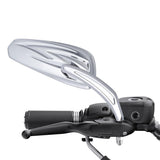 TCMT Universal 8mm Threaded Rear View Mirrors Fit For Harley Touring Road Electra Glide Softail Dyna - TCMT