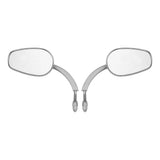 TCMT Universal 8mm Threaded Rear View Mirrors Fit For Harley Touring Road Electra Glide Softail Dyna - TCMTMOTOR