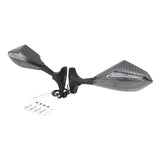 TCMT Universal LED Turn Signal Integrated Rear View Side Mirrors Fit For Honda Suzuki Yamaha Kawasaki - TCMTMOTOR