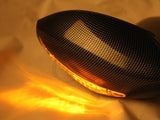 TCMT Universal LED Turn Signal Integrated Rear View Side Mirrors Fit For Honda Suzuki Yamaha Kawasaki - TCMTMOTOR
