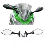 TCMT Universal LED Turn Signal Integrated Rear View Side Mirrors Fit For Honda Suzuki Yamaha Kawasaki - TCMTMOTOR