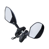 TCMT Universal LED Turn Signal Integrated Rear View Side Mirrors Fit For Honda Suzuki Yamaha Kawasaki - TCMT