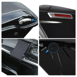 TCMT 4" Stretched Hard Saddlebags 5"x7" CVO Speaker Lids Fit For Harley Touring '14-'24