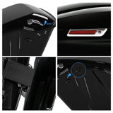 TCMT CVO Style Vivid Black 4" Stretched Hard Saddlebags Fit For Harley Touring '14-'24