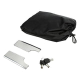 TCMT Vivid Black 5" Stretched Hard Saddlebags 6"x9" CVO Speaker Lids Fit For Harley Touring '14-'24