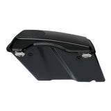TCMT Hard Saddlebags 5"x7" Speaker Lids Fit For Harley Touring 1993-2013 Glossy Black - TCMTMOTOR