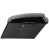 TCMT Hard Saddlebags Fit For Harley Touring 1993-2013 Glossy Black - TCMTMOTOR