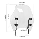 TCMT Windshield & Bracket Fit For Harley Sportster S RH1250S '21-'24 - TCMT