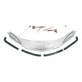 TCMT Windshield Trim & Light Fit For Honda Goldwing GL1800 '01-'17 F6B '13-'17
