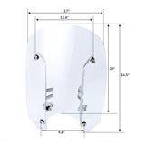 TCMT Windshields W/ Mounting Hardware Fit For Indian Scout '15-'25