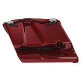 TCMT Wine Red 5" Stretched Hard Saddlebags Fit For Harley Touring '93-'13 - TCMT
