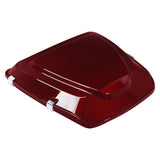 TCMT Wine Red Razor Trunk Fit For Harley Touring '14-'26