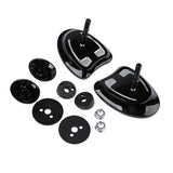 TCMT Black Tapered Fairing Mount Mirrors For Harley Touring FLHT FLHX 2014-2021 - TCMTMOTOR