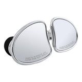 TCMT Zinc Alloy Tapered Fairing Mount Mirrors Fit For Harley Electra Glide Street Glide Ultra Limited Tri Glide 2014-2022 - TCMT