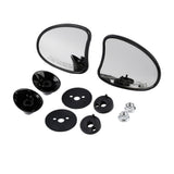 TCMT Zinc Alloy Tapered Fairing Mount Mirrors Fit For Harley Electra Glide Street Glide Ultra Limited Tri Glide 2014-2022 - TCMT